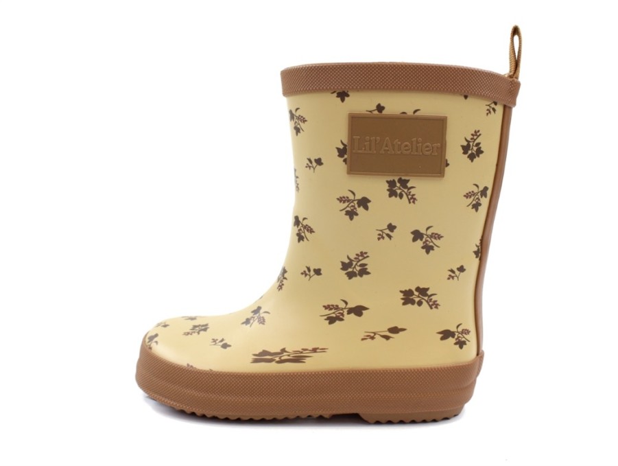 Clearance Lil Atelier Lil Atelier Rubber Boot Frappe Flowers