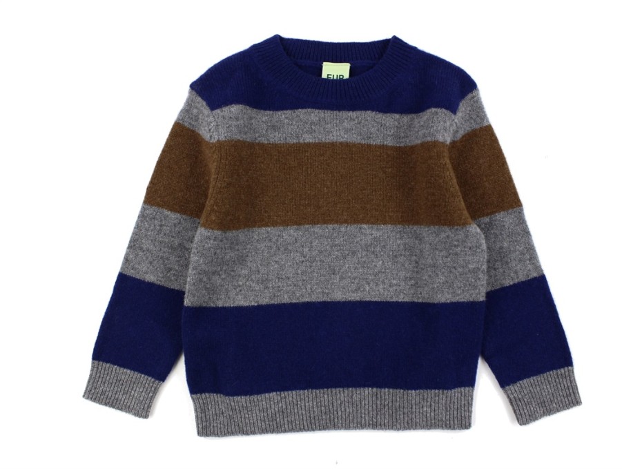 Best FUB Fub Stripe Crew Lambswool