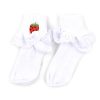 Best Mini Rodini Mini Rodini Socks White Strawberries Lace