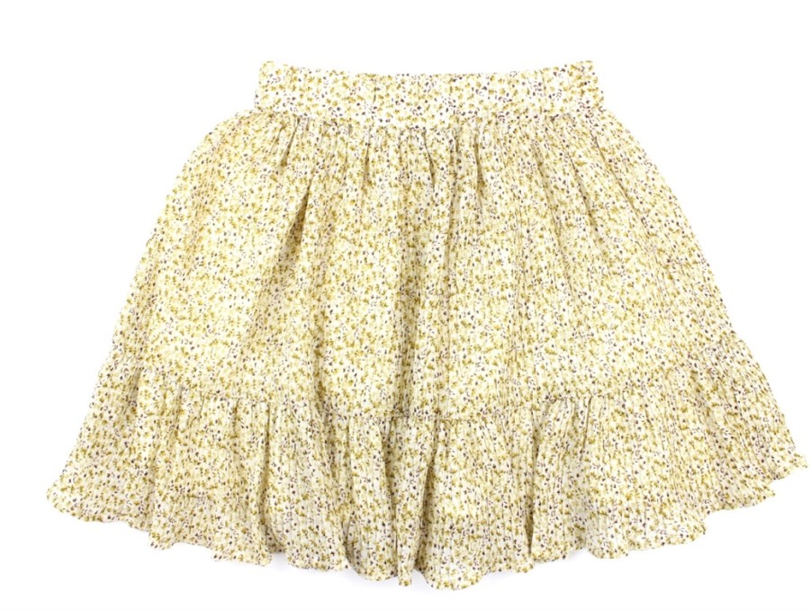 Clearance Petit by Sofie Schnoor Sofie Schnoor Girls Skirt Adrianne Yellow Flower