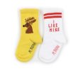 Best Mini Rodini Mini Rodini Socks Hike Deer Yellow (2-Pack)