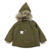 New Mini A Ture Mini A Ture Capers Green Winter Jacket Wang Fur