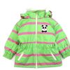 Online Mini Rodini Mini Rodini Green Penguin Parka Winter Jacket