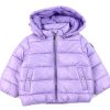 Hot Only Only Viola/Silver Quilted Transition Jacket