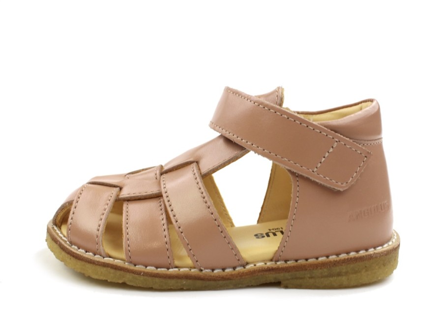 Wholesale Angulus Angulus Dark Peach Sandal