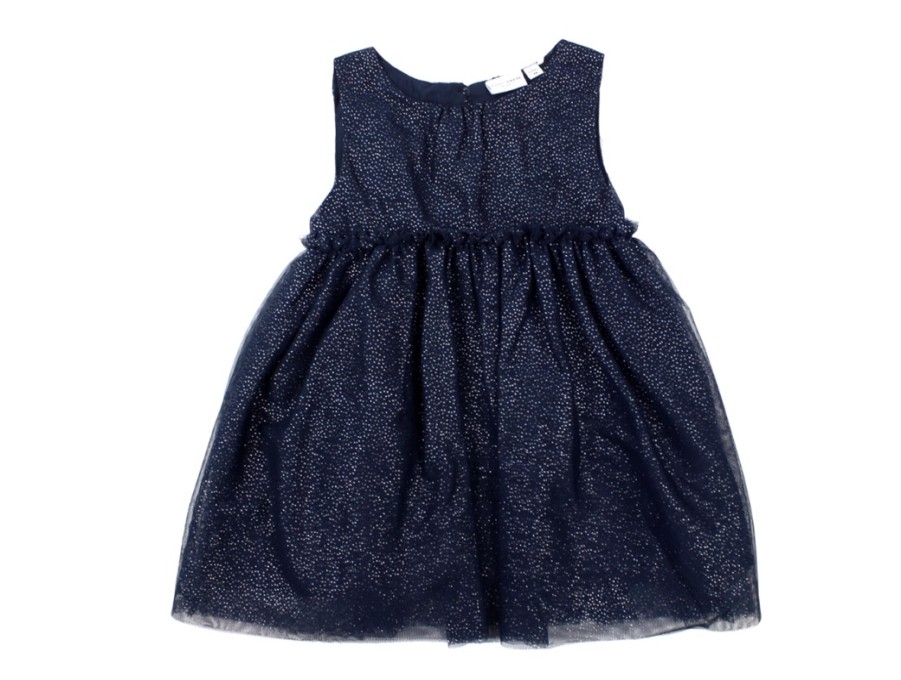 New Name It Name It Dress Dark Sapphire Glitter