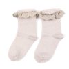 Online Name It Name It Rose Smoke Glitter Ruffle Socks (2-Pack)