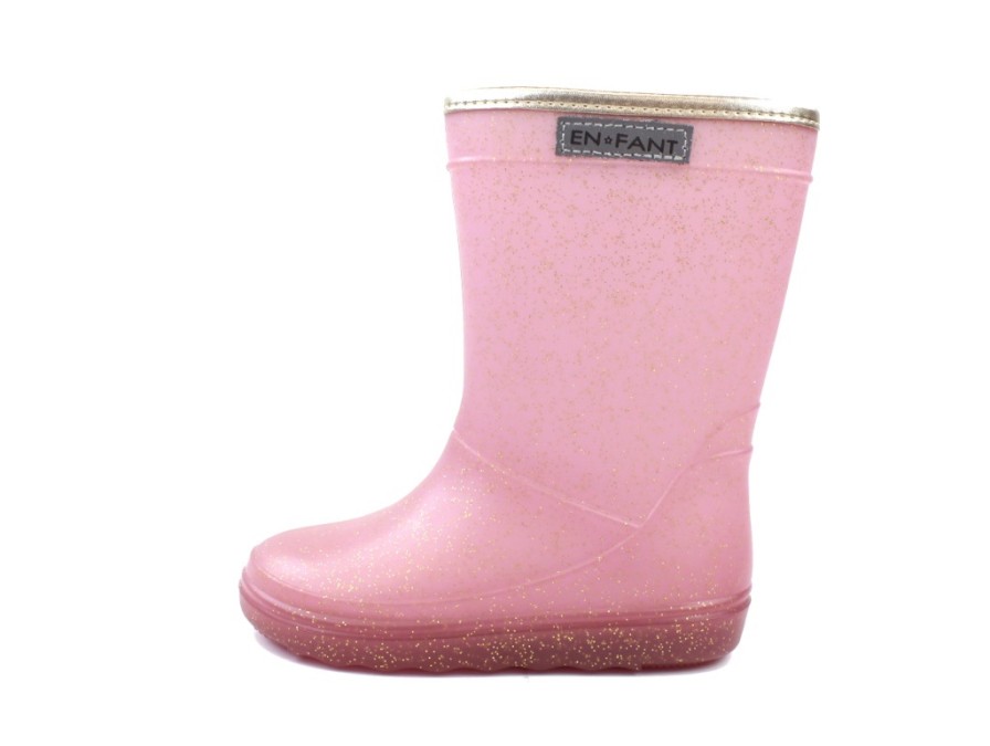 Wholesale En Fant En Fant Rubber Boot Lilas Glitter