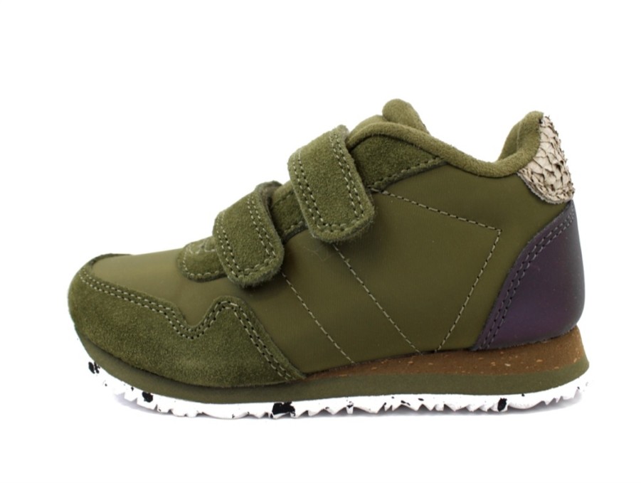 Hot Woden Woden Wonder Sneaker Nor Suede Dark Olive