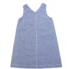 Hot Name It Name It Medium Blue Denim/White Dress Stripes