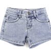 New Lil Atelier Lil Atelier Light Blue Denim Shorts