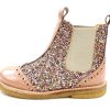 Best Angulus Angulus Ancle Boot Dark Peach/Multi Glitter (Narrow)