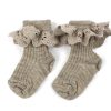 Hot MP Mp Light Brown Melange Socks Lea Wool With Lace (2-Pack)