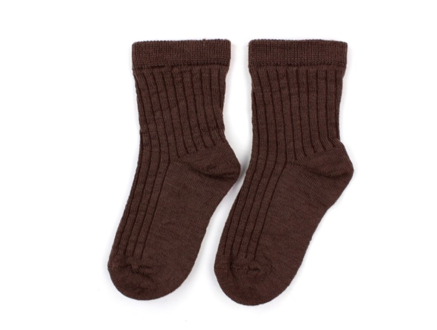 Online Lil Atelier Lil Atelier Socks Rocky Road Wool (2-Pack)