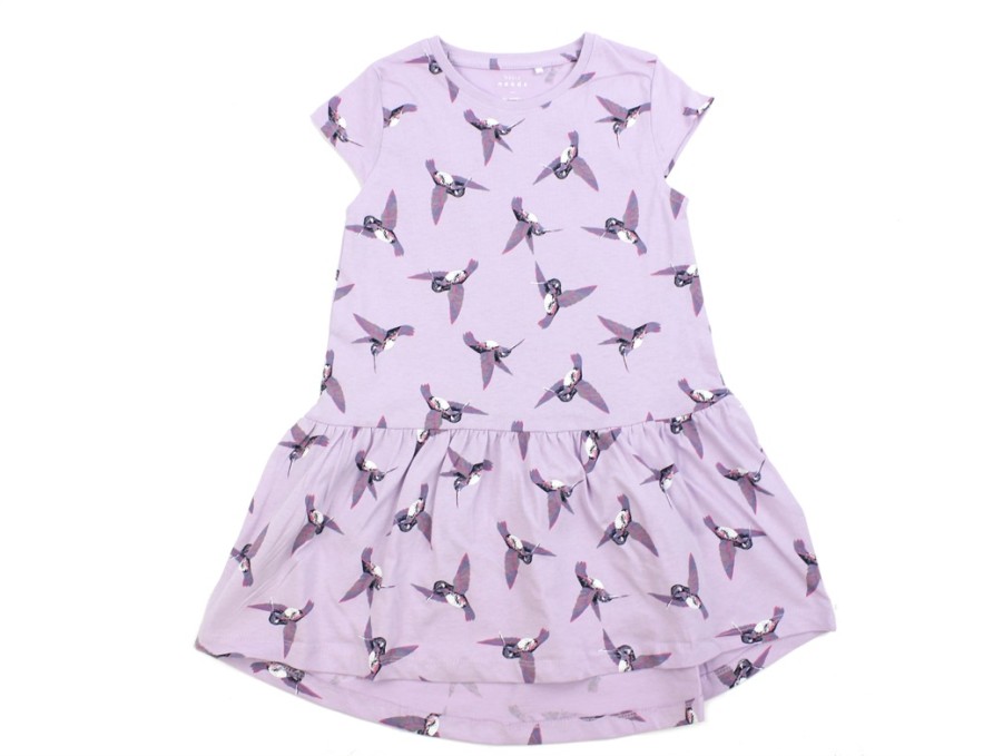 Best Name It Name It Orchid Bloom/Birds Dress