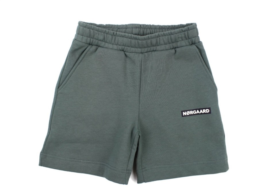 Best Mads Nørgaard Mads Norgaard Sweatshorts Porsulano Balsam Green