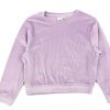 Clearance Name It Name It Lavender Mist Velvet Short Top