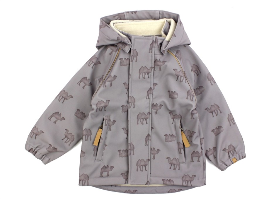 Wholesale Lil Atelier Lil Atelier Wet Weather Transition Jacket Camels