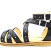 Wholesale Angulus Angulus Sandal Black With Studs And Zippers