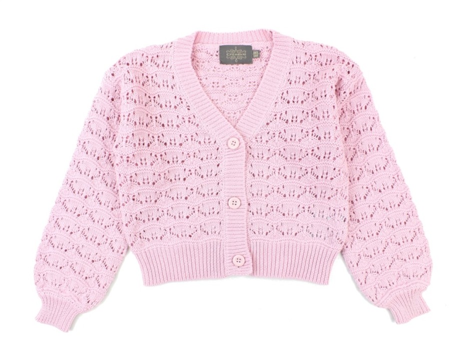 Online Creamie Creamie Cardigan Pink Lady