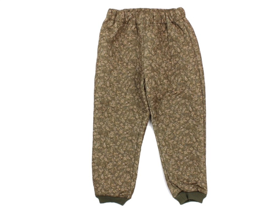 New Wheat Wheat Thermal Pants Alex Crisp Flowers