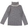 Hot FUB Fub Knit High Neck Ecru/Dark Navy Merino Wool