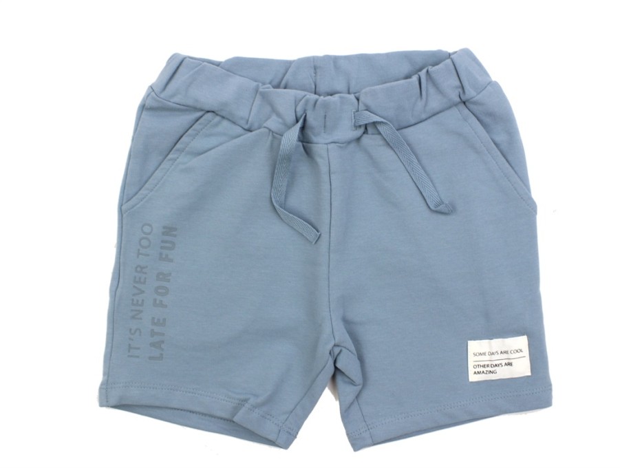 Wholesale Name It Name It Smoke Blue Shorts