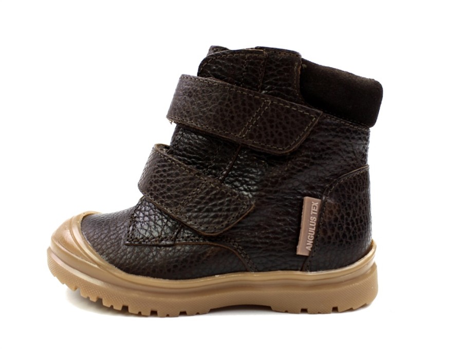 New Angulus Angulus Dark Brown Winter Boot With Tex