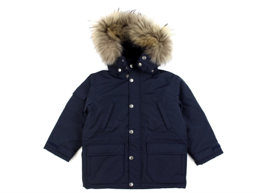 Clearance Ver de Terre Ver De Terre Navy Winter Jacket Nordic