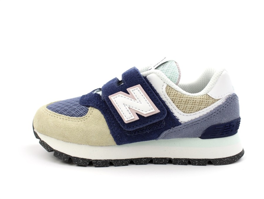 Clearance New Balance New Balance Navy/Light Surf Sneaker