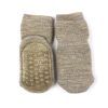 Online MP Mp Light Brown Melange Socks Wool With Rubber Soles