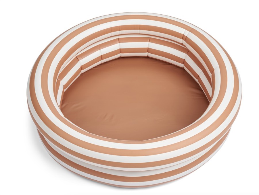 Best Liewood Liewood Stripe Tuscany Rose/Creme De La Creme Baby Pool Leonore Small