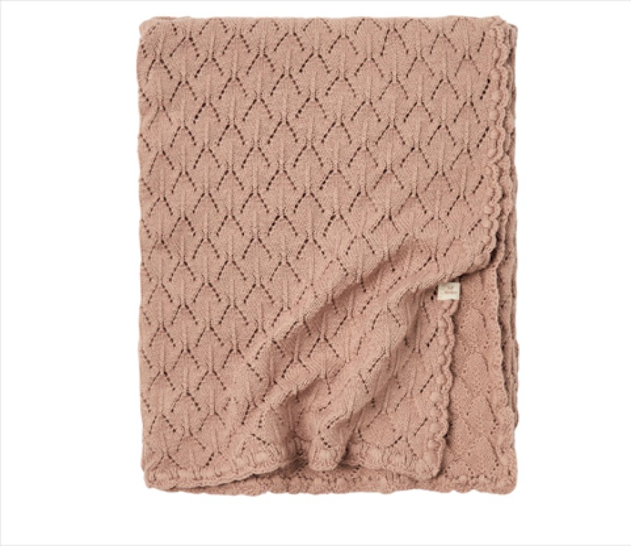 Hot Lil Atelier Lil Atelier Blanket Swaddle Almondine Knit