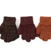 Hot Mikk line Celavi Mittens Knit Tortoise Shell Uld/Nylon (2-Pack)