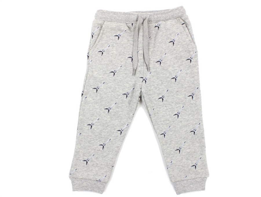 Best Petit by Sofie Schnoor Petit By Sofie Schnoor Sweat Pants Gray Melange Guitar