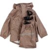 Best Mikk line Mikk-Line Twilight Mauve Rainwear Pants And Jacket Glitter