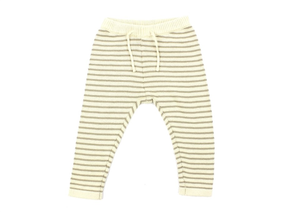 New Lil Atelier Lil Atelier Wood Ash Striped Knit Pants