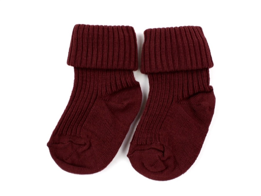 Best MP Mp Socks Wool Wine Red (2-Pack)