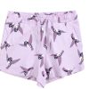 Hot Name It Name It Orchid Bloom/Birds Shorts